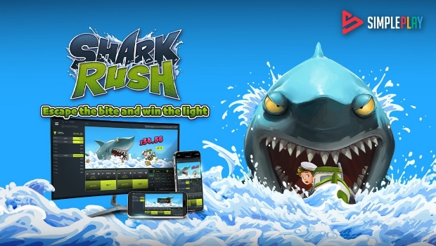 SimplePlay apresenta seu primeiro crash game: “Shark Rush”