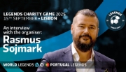 “O Legends Charity Game é uma forma de abrir o SBC Summit 2025 com propósito, emoção e significado”