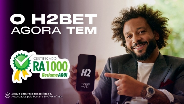 H2bet earns RA1000 seal from 'Reclame AQUI' and reinforces its commitment to service excellence