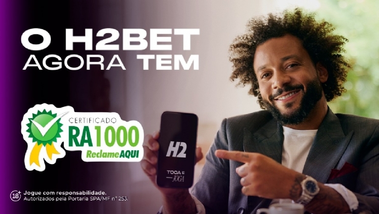 H2bet conquista selo RA1000 do Reclame AQUI e reforça compromisso com excelência no atendimento