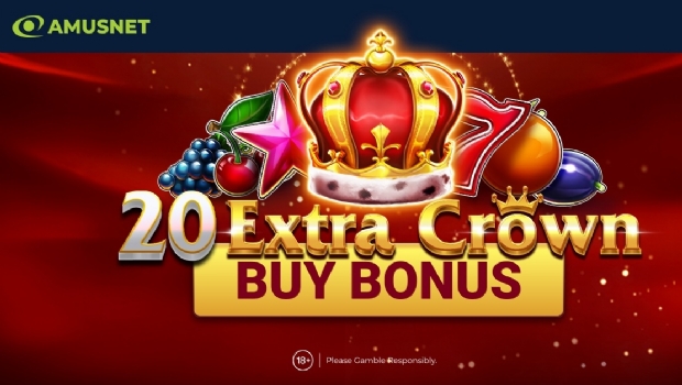 A new royal adventure arrives with Amusnet’s latest launch: 20 Extra Crown Buy Bonus