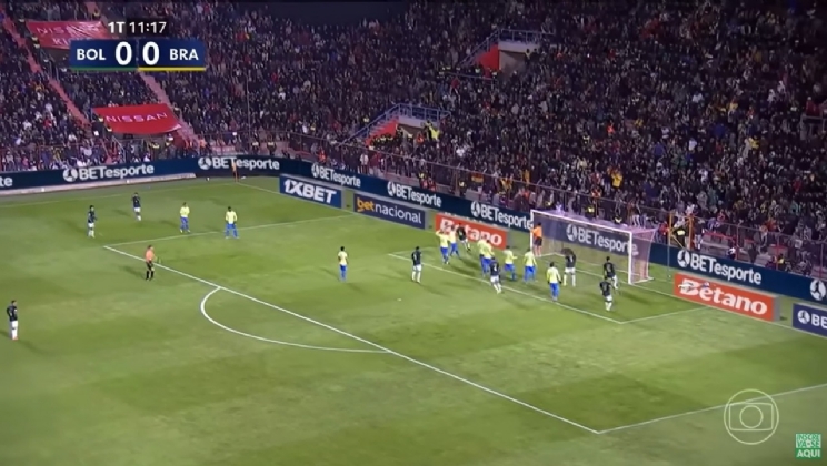 Bets movimentam jogo da seleção brasileira e investem milhões em placas de publicidade