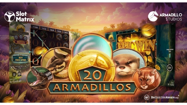 SlotMatrix revela as riquezas selvagens de 20 Armadillos