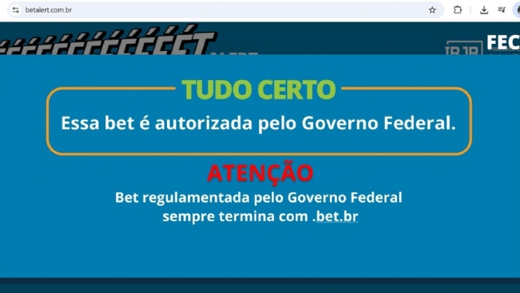 Instituto Brasileiro de Jogo Responsável lança site que checa em segundos se bet é regulamentada
