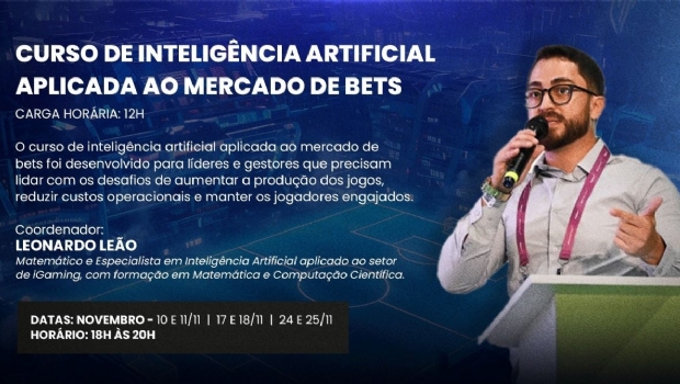 IGE launches artificial intelligence course for business in the 'Bets' market