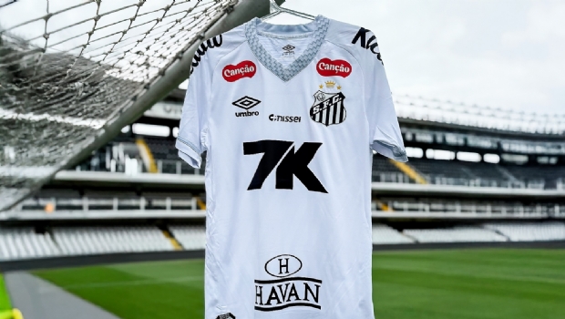 7K atende pedido da torcida e promove mudança na camisa do Santos