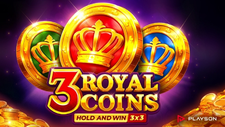 Playson apresenta novo Twin Feature no lançamento majestoso 3 Royal Coins: Hold and Win