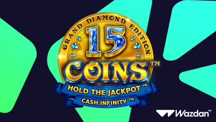 Riquezas aprimoradas aguardam em 15 Coins™ Grand Diamond Edition da Wazdan