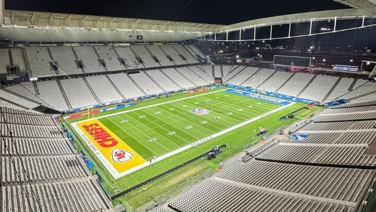 EstrelaBet registrou aumento de 217% nas apostas da NFL com evento no Brasil em 2024