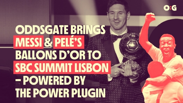 Oddsgate brings Pelé’s & Messi Ballons d’Or to SBC Summit Lisbon with The Power Plugin