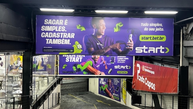 Start Bet makes its mark in Belo Horizonte and the Metropolitan Region with OOH media